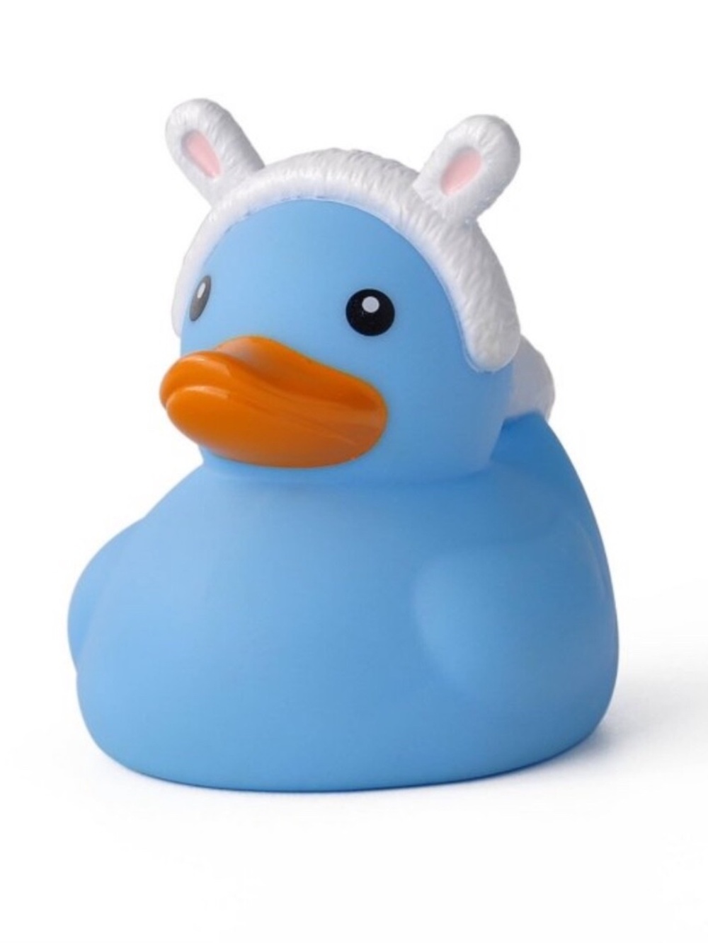 Blue Easter Bunny Ears Rubber Duck Small 2.5-3" Fun Decorative Holiday Party NEW